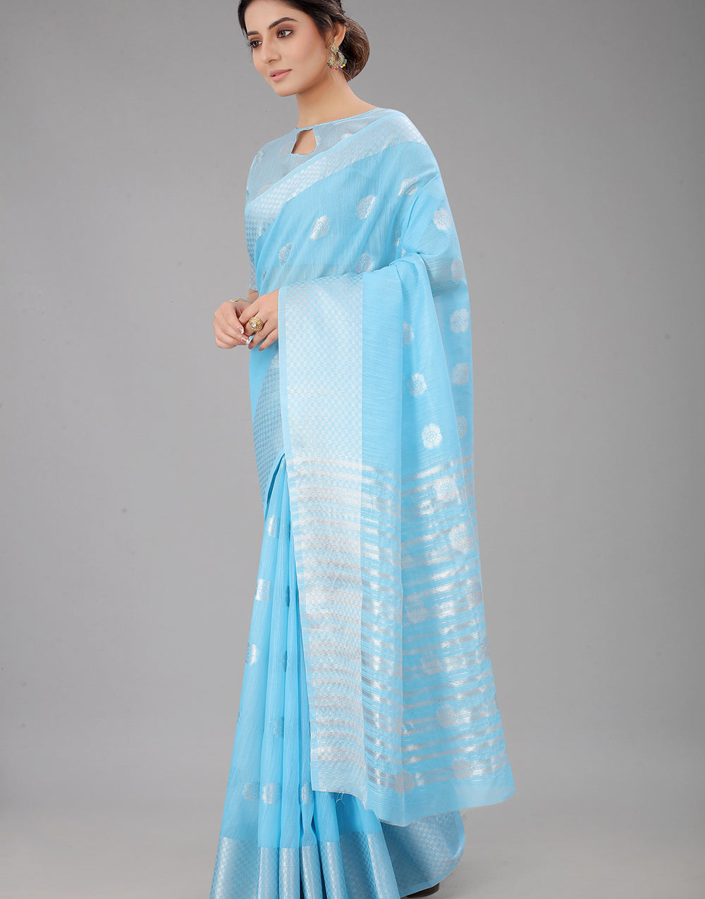 Sky Lien Design Gahana Italian Silk Saree