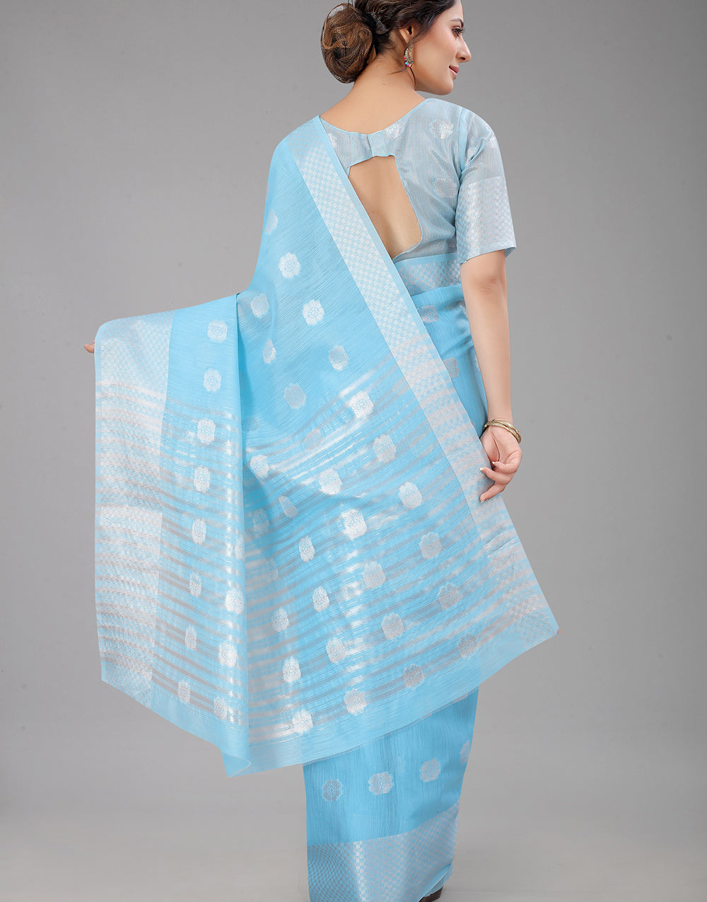 Sky Lien Design Gahana Italian Silk Saree