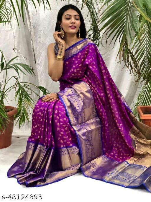 Rani Pink and Blue NX Kanjivaram Silk Saree